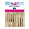 New ๐คฉ Sorbo Pack Of 36 Wooden Pegs ๐ฅฐ 2 New ๐คฉ Sorbo Pack Of 36 Wooden Pegs ๐ฅฐ -HOME popular shop 10S00110 Sorbo Wooden Pegs 36pcs