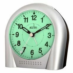 Deals ⌛ Acctim Sweeper Alarm Clock Silver 🔔