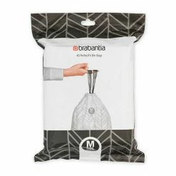 Best reviews of 🧨 Brabantia PerfectFit Bags M 60 Litre Dispenser Pack Of 40 Bags 😀