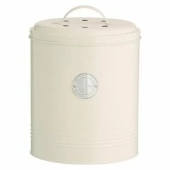 New 👍 Typhoon Living Cream Compost Caddy 🌟