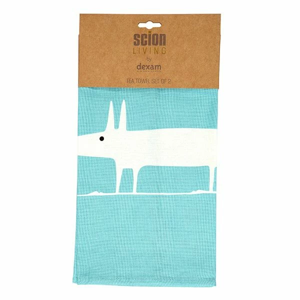 Outlet โ Scion Living Mr Fox Teal Set Of 2 Tea Towels ๐ 3 Outlet โ Scion Living Mr Fox Teal Set Of 2 Tea Towels ๐