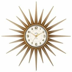 Best reviews of 🌟 Acctim Stella Wall Clock Sprayed Gold 😉