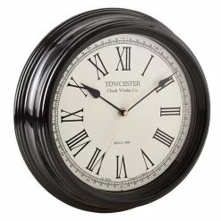 Hot Sale 👏 Acctim Redbourn Wall Clock Black 🔥 -HOME popular shop 26703 Acctim Redbourn Wall Clock Black 2