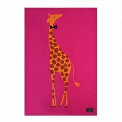 New 🤩 Sara Miller London Sara Miller Giraffe Placement Tea Towel ⭐