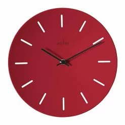 Budget 😍 Acctim Majken Wall Clock Red 😉
