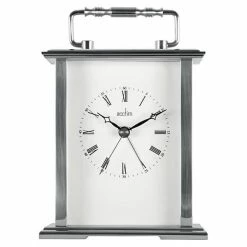 Brand new 🎁 Acctim Gainsborough Mantel Clock Silver ✨