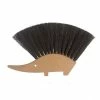 Best Sale 😀 Valet Hedgehog Brush Black Horsehair Bristles 14 X 11cm 😍 -HOME popular shop 410067 Valet Hedgehog Brush Black Horse Hair Bristles