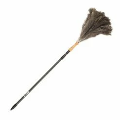 Best deal ✨ Valet Extendable Ostrich Feather Duster 1.5 To 2.5m Silver Handle 😀