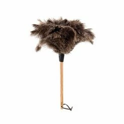 Cheap ✔️ Valet Ostrich Feather Duster Beech Handle 23cm ❤️