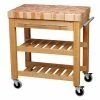 Outlet 🔥 Eddingtons The Leverton Solid Beech Kitchen Trolley 🤩 -HOME popular shop 482002 Eddingtons Leverton Solid Beech Monsoon Mirage GWP New 1 1