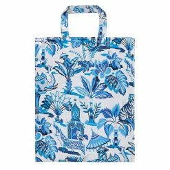 Outlet 🎉 Ulster Weavers India Blue Medium PVC Bag 😍