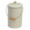 New ❤️ Eddingtons 7 Litre Compost Pail / Bin Chalk 🔥 -HOME popular shop 830100 Eddingtons 7 Litre Compost Pail Chalk