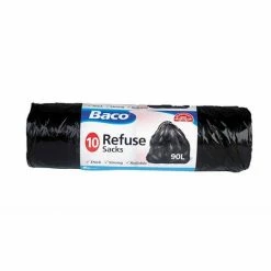 Promo 👏 Bacofoil Baco 10 X 90L Refuse Sacks 🎁
