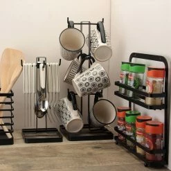 Best Sale ✔️ Apollo Flat Iron Mug Tree 💯 -HOME popular shop 9242 Apollo Flat Iron Mugtree 4