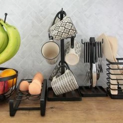 Best Sale ✔️ Apollo Flat Iron Mug Tree 💯 -HOME popular shop 9242 Apollo Flat Iron Mugtree 5