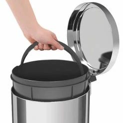 Coupon 👍 Tramontina Polished Stainless Steel Pedal Bin 3L 🤩 -HOME popular shop 94538103 Tramontina Polished Stainless Steel Pedal Bin 3L 3