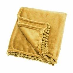 Cheap 😍 Walton & Co Cashmere Saffron Touch Fleece Throw ✨