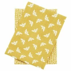Top 10 ๐ Walton & Co Ochre Bee Set Of 2 Tea Towels ๐