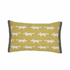 Cheap 🔥 Scion Living Mr Fox Cushion 30 X 50cm Mustard And Charcoal 🛒