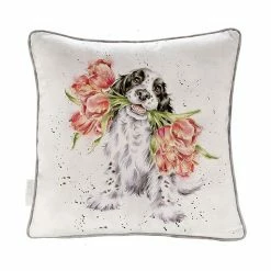 Top 10 🎉 Wrendale Designs 40cm Blooming With Love 🦮 Dog Square Cushion 🎁