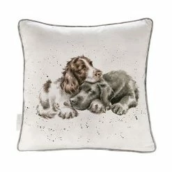 Wholesale 💯 Wrendale Designs 40cm Growing Old Together 🐶 Dogs Square Cushion 🥰