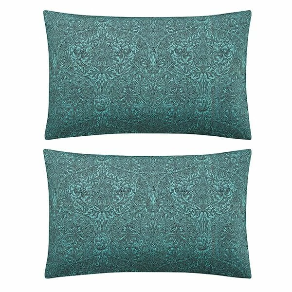 Best Sale ๐ Morris & Co Honeysuckle And Tulip Standard Pillowcase Pair Mulberry And Teal ๐ 3 Best Sale ๐ Morris & Co Honeysuckle And Tulip Standard Pillowcase Pair Mulberry And Teal ๐