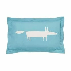 Buy 🛒 Scion Living Mr Fox Oxford Pillowcase Teal ✔️