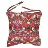 Cheap ✔️ William Morris Strawberry Thief Red Oxford Seat Pad ⭐