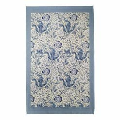 Budget 🔥 William Morris Blue Compton Cotton Tea Towel 🌟