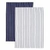 Brand new 🌟 KitchenCraft Set Of 2 Butchers Stripe Tea Towels 🤩 -HOME popular shop KCBSTTPK2 KC Tea Towel Set Butchers Stripe