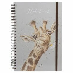 Best reviews of 😀 Wrendale Designs Wrendale Flowers Giraffe Large A4 Notebook 🎁
