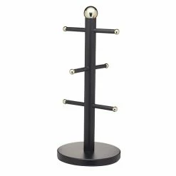 Best reviews of 😉 MasterClass Black And Brass Finish Mug Tree 35cm 😍