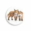 Budget ⌛ Wrendale Designs Fox Cubs Magnet 🤩 -HOME popular shop MGT006 Wrendale Designs Fox Cubs Magnet