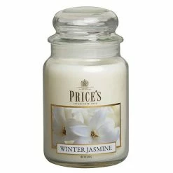 Budget 🔔 Price's Prices Fragrance Collection Winter Jasmine Large Jar Candle 🛒