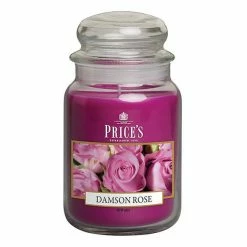 Best deal 🎉 Price's Prices Fragrance Collection Damson Rose Large Jar Candle ✔️