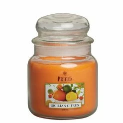 Budget 🛒 Price's Prices Fragrance Collection Sicilian Citrus Medium Jar Candle ❤️