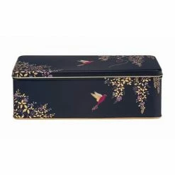 Outlet 🥰 Sara Miller London Sara Miller Hummingbird Long Deep Rectangular Tin 😍