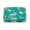 New 😀 Sara Miller London Sara Miller Flamingo Small Rectangular Tin 🎉 -HOME popular shop SM3186 Sara Miller Flamingo Small Rectangular Tin