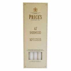 Flash Sale ๐ Price's Prices 12" Sherwood Candle White Pack Of 10 ๐