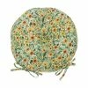 Promo 😀 Walton & Co Wildflower Round Seat Pad With Ties ✨ -HOME popular shop WIRSP Walton And Co Wildflower Round Seat Pad With Ties