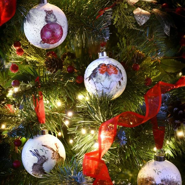 Brand new ✨ Wrendale Designs Bauble Snuggled Up Together Like Two Bird 💯 5 Brand new ✨ Wrendale Designs Bauble Snuggled Up Together Like Two Bird 💯 - Image 3