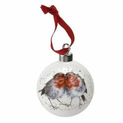 Brand new ✨ Wrendale Designs Bauble Snuggled Up Together Like Two Bird 💯